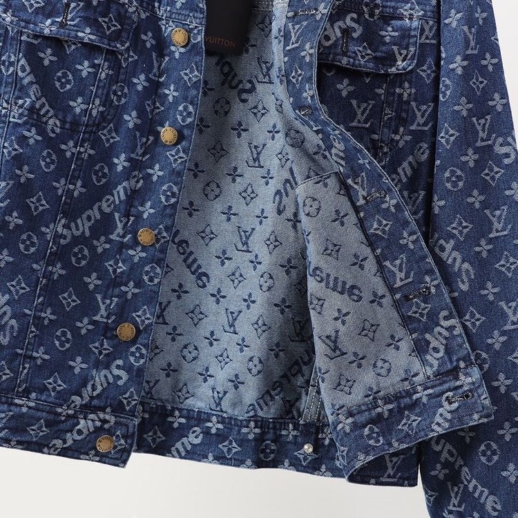 【 Louis Vuitton × Supreme】 新作 デニムジャケット【男女兼用】